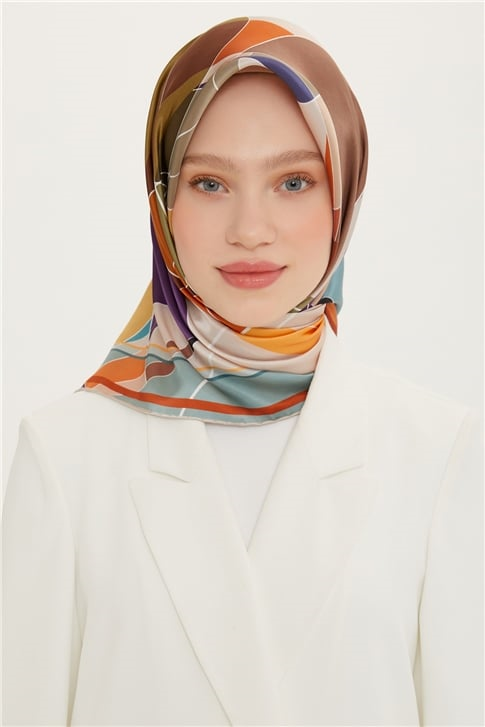 Armine Twill İpek Eşarp 22Ya8708 01