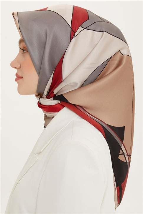 Armine Twill İpek Eşarp 22Ya8708 03