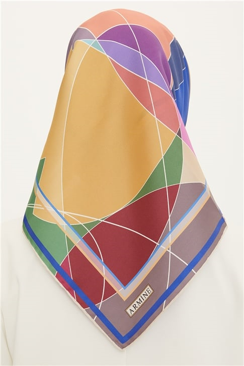 Armine Twill İpek Eşarp 22Ya8708 07