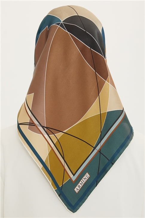 Armine Twill İpek Eşarp 22Ya8708 08