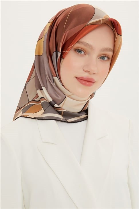 Armine Twill İpek Eşarp 22Ya8708 40