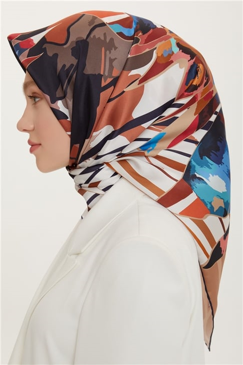 Armine Twill İpek Eşarp 22YA8710 04