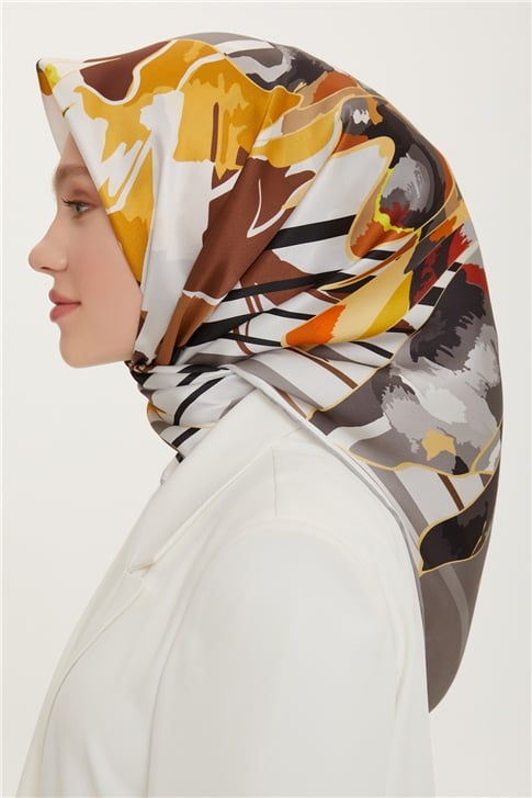 Armine Twill İpek Eşarp 22YA8710 05
