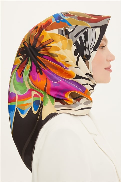 Armine Twill İpek Eşarp 22YA8710 09