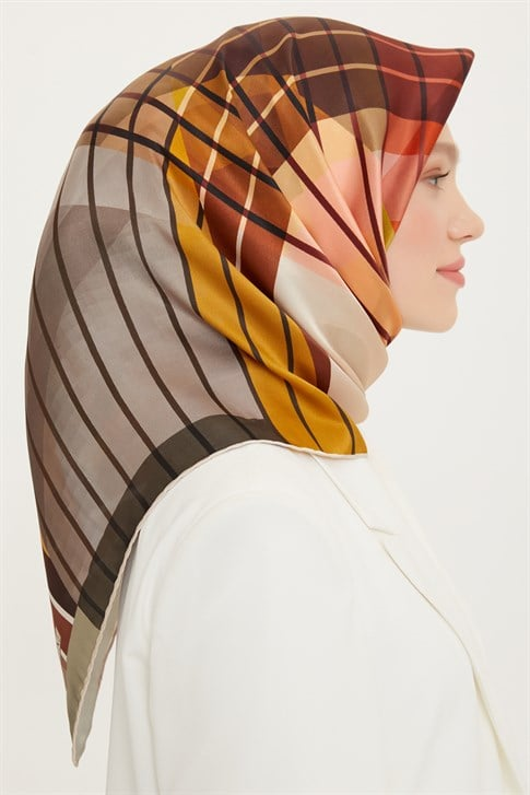 Armine Twill İpek Eşarp 22Ya8711 42