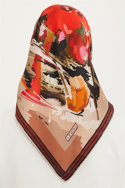 Armine Twill İpek Eşarp 22Ya8713 02