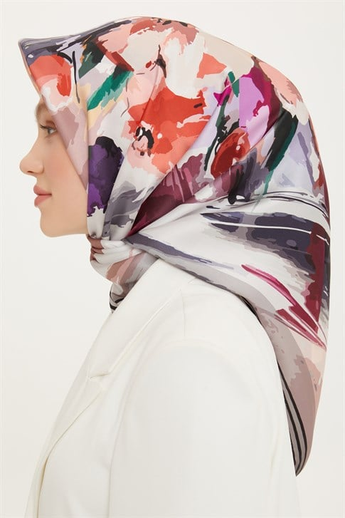 Armine Twill İpek Eşarp 22Ya8713 05