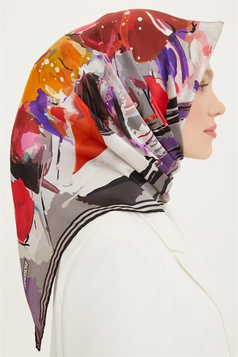 Armine Twill İpek Eşarp 22Ya8713 53
