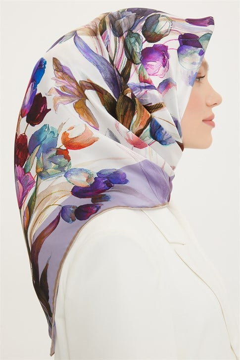 Armine Twill İpek Eşarp 22Ya8715 03