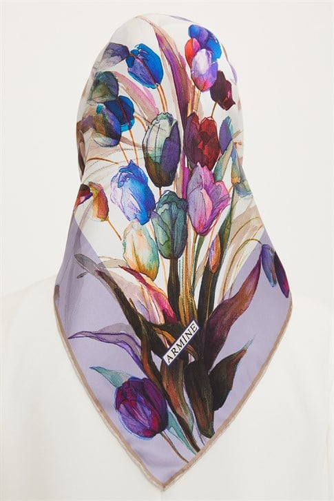 Armine Twill İpek Eşarp 22Ya8715 03