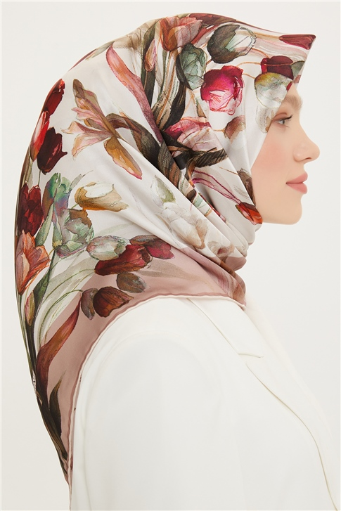 Armine Twill İpek Eşarp 22Ya8715 04