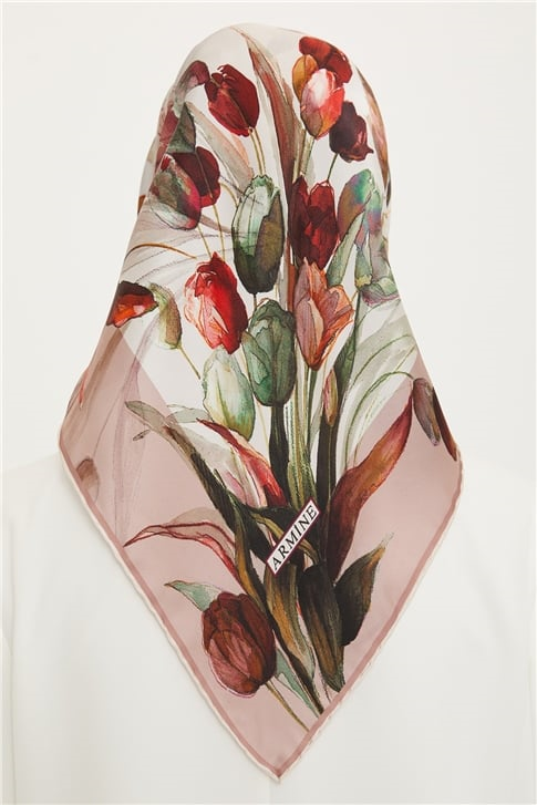 Armine Twill İpek Eşarp 22Ya8715 04
