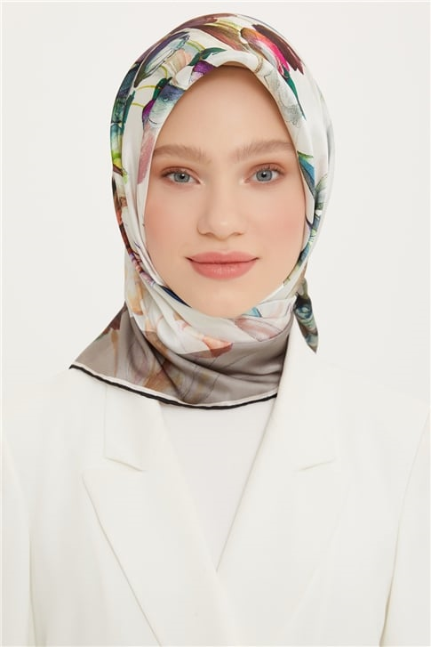 Armine Twill İpek Eşarp 22Ya8715 52
