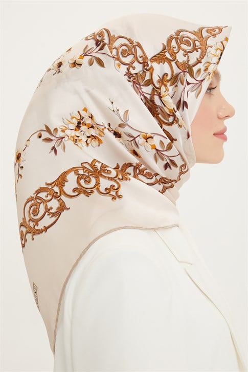 Armine Twill İpek Eşarp 22Ya8716 40