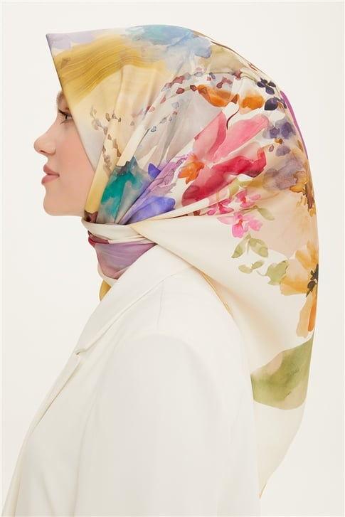 Armine Twill İpek Eşarp 22Ya8717 34