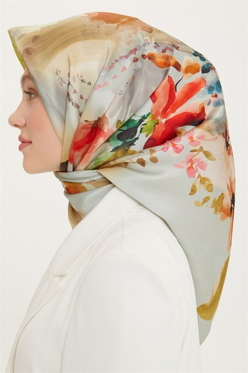 Armine Twill İpek Eşarp 22Ya8717 35