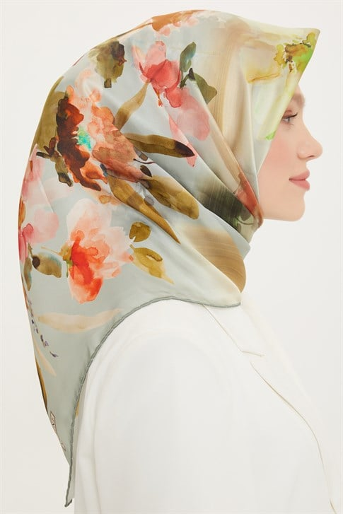 Armine Twill İpek Eşarp 22Ya8717 35