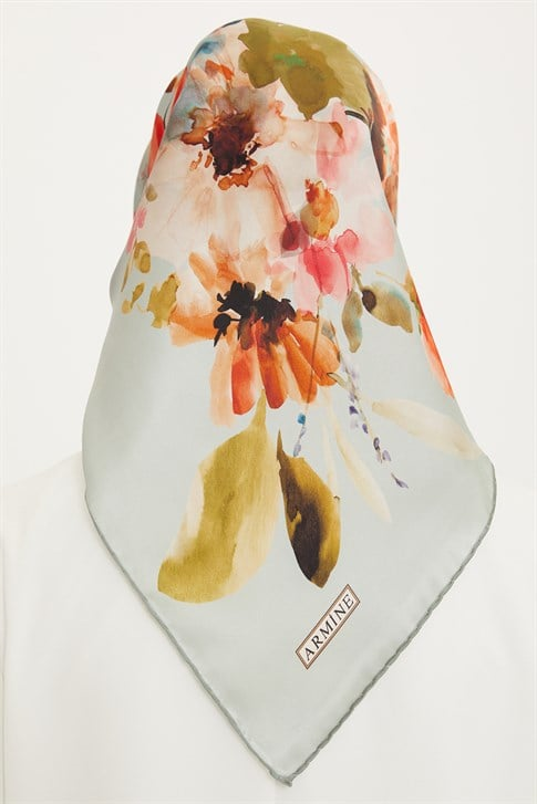 Armine Twill İpek Eşarp 22Ya8717 35