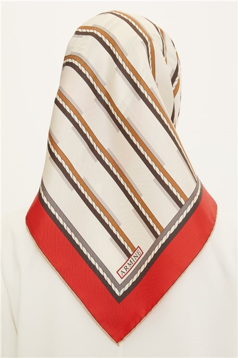 Armine Twill İpek Eşarp 22Ya8719 01