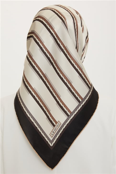 Armine Twill İpek Eşarp 22Ya8719 03