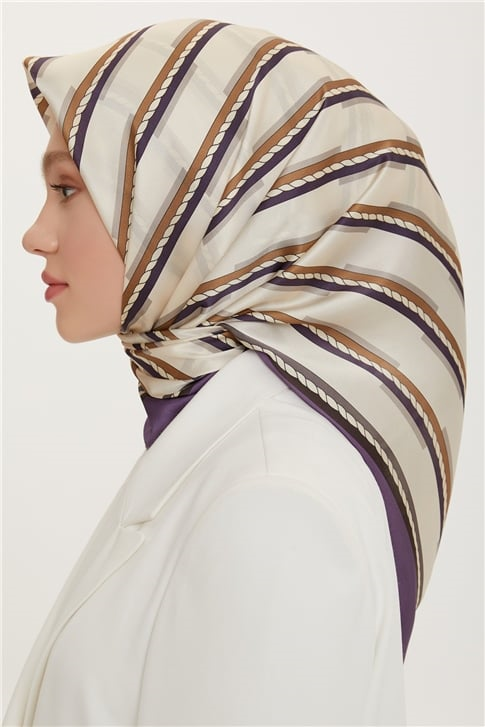 Armine Twill İpek Eşarp 22Ya8719 05