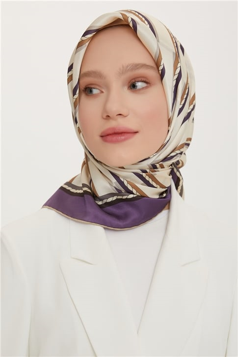 Armine Twill İpek Eşarp 22Ya8719 05