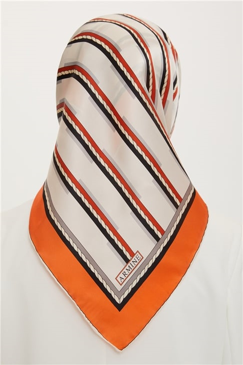 Armine Twill İpek Eşarp 22Ya8719 31