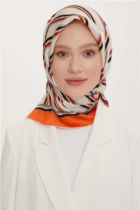 Armine Twill İpek Eşarp 22Ya8719 31
