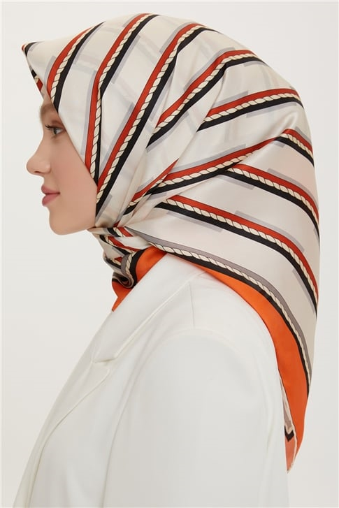 Armine Twill İpek Eşarp 22Ya8719 31