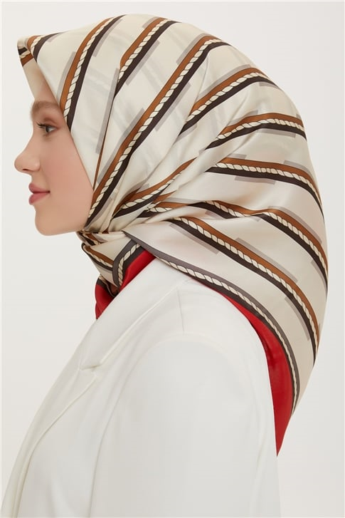 Armine Twill İpek Eşarp 22Ya8719 32