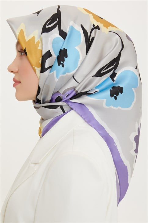 Armine Twill İpek Eşarp 22Ya8722 08