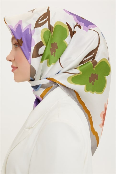 Armine Twill İpek Eşarp 22Ya8722 09