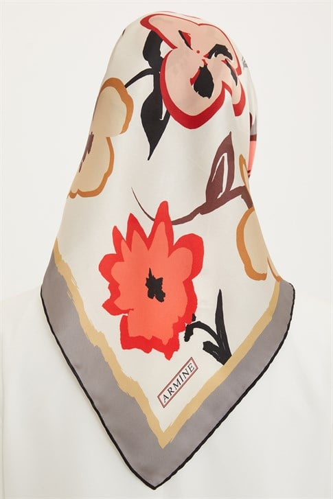 Armine Twill İpek Eşarp 22Ya8722 35