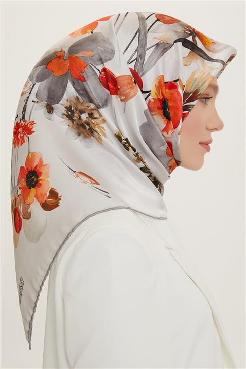 Armine Twill İpek Eşarp 22Ya8723 32