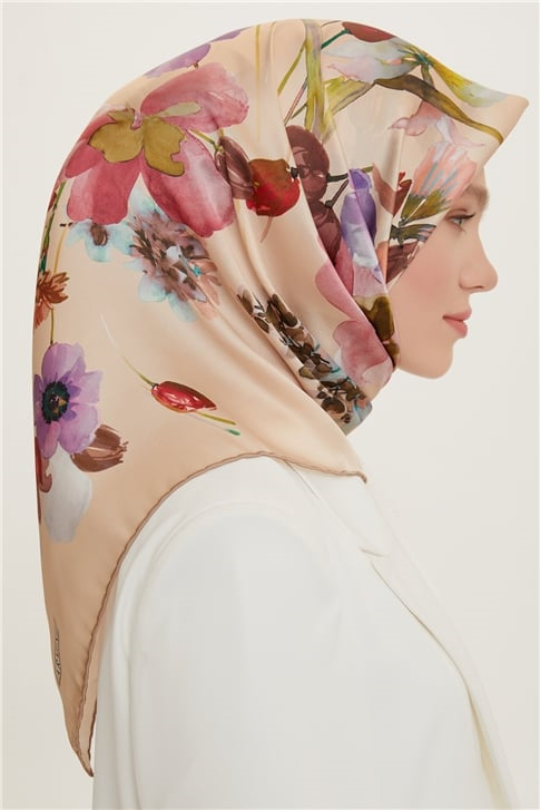 Armine Twill İpek Eşarp 22Ya8723 38