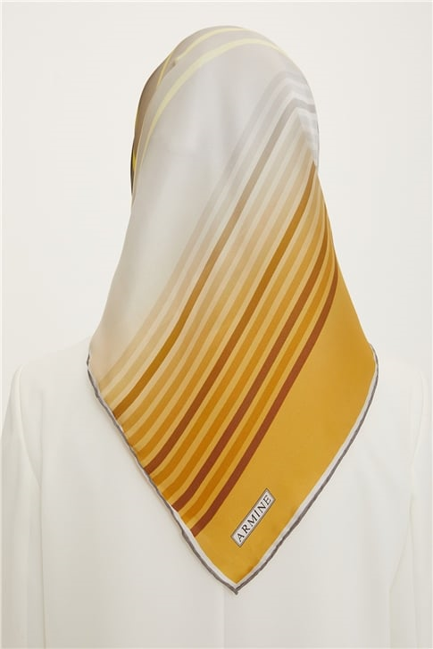 Armine Twill İpek Eşarp 22Ya8725 07
