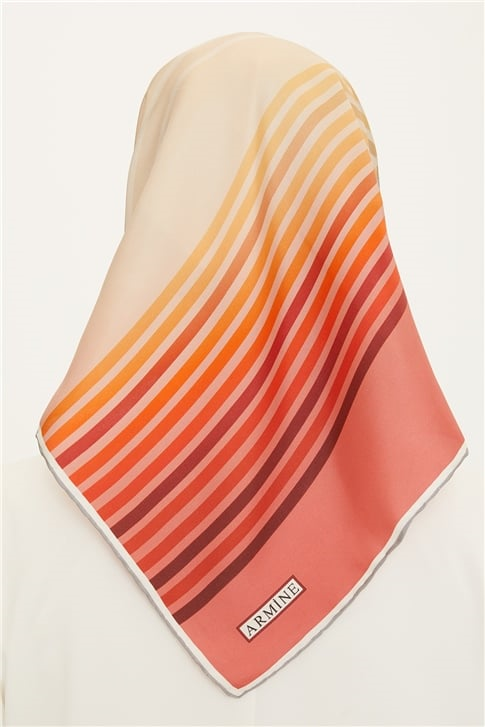 Armine Twill İpek Eşarp 22Ya8725 35