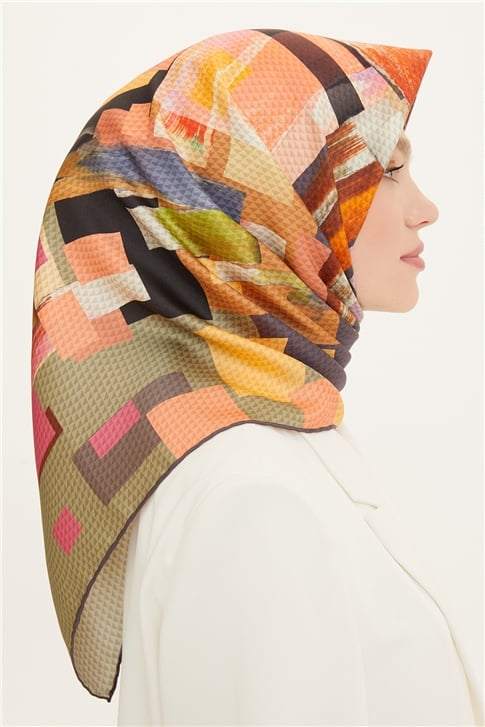 Armine Twill İpek Eşarp 22Ya8727 01