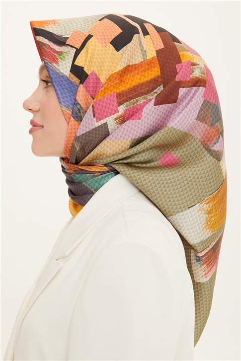 Armine Twill İpek Eşarp 22Ya8727 01