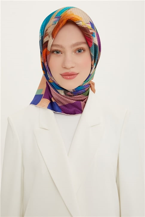 Armine Twill İpek Eşarp 22Ya8727 31