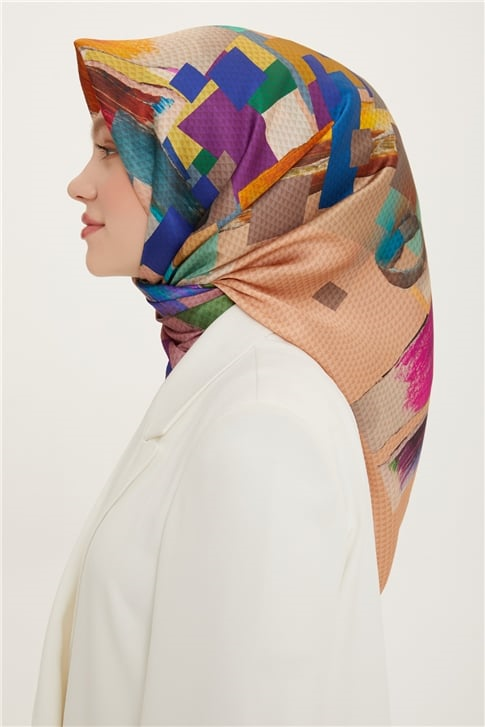Armine Twill İpek Eşarp 22Ya8727 31