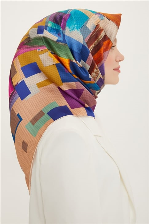 Armine Twill İpek Eşarp 22Ya8727 31