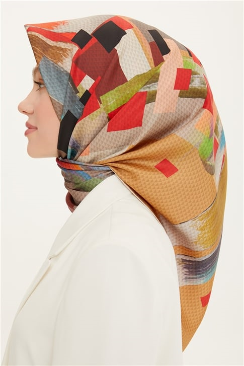 Armine Twill İpek Eşarp 22Ya8727 32