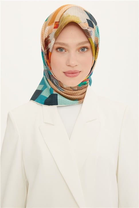 Armine Twill İpek Eşarp 22Ya8727 34