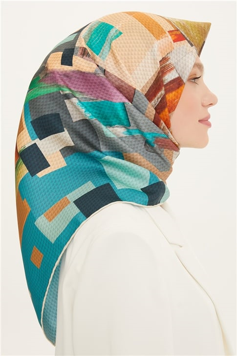 Armine Twill İpek Eşarp 22Ya8727 34