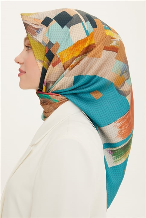 Armine Twill İpek Eşarp 22Ya8727 34
