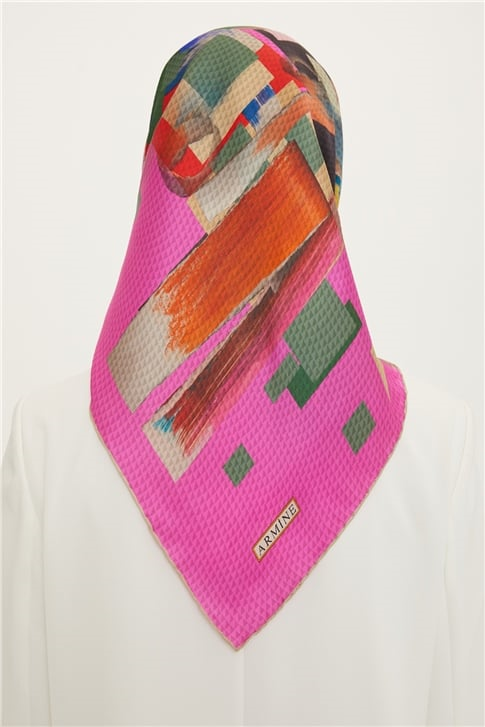 Armine Twill İpek Eşarp 22Ya8727 51