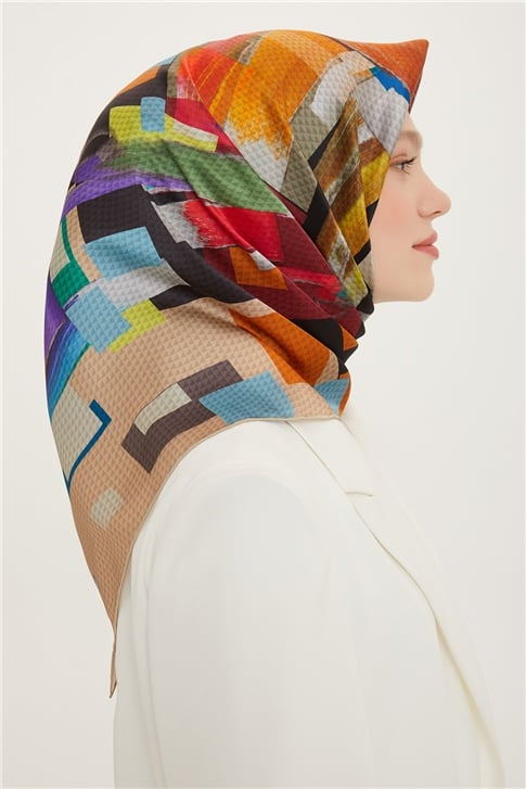 Armine Twill İpek Eşarp 22Ya8727 54