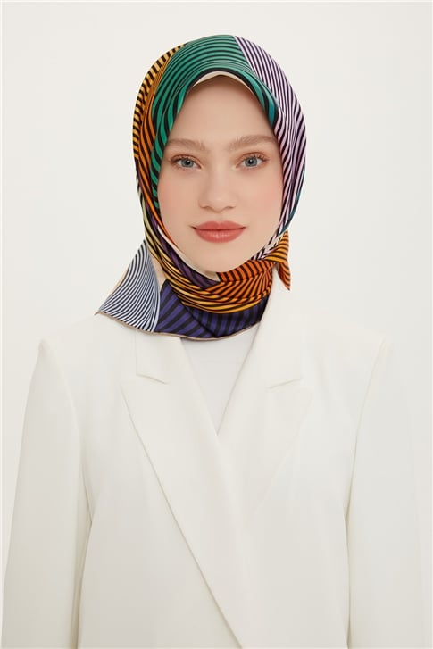 Armine Twill İpek Eşarp 22Ya8729 04