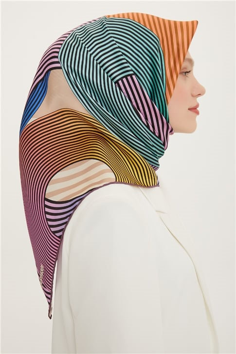 Armine Twill İpek Eşarp 22Ya8729 37